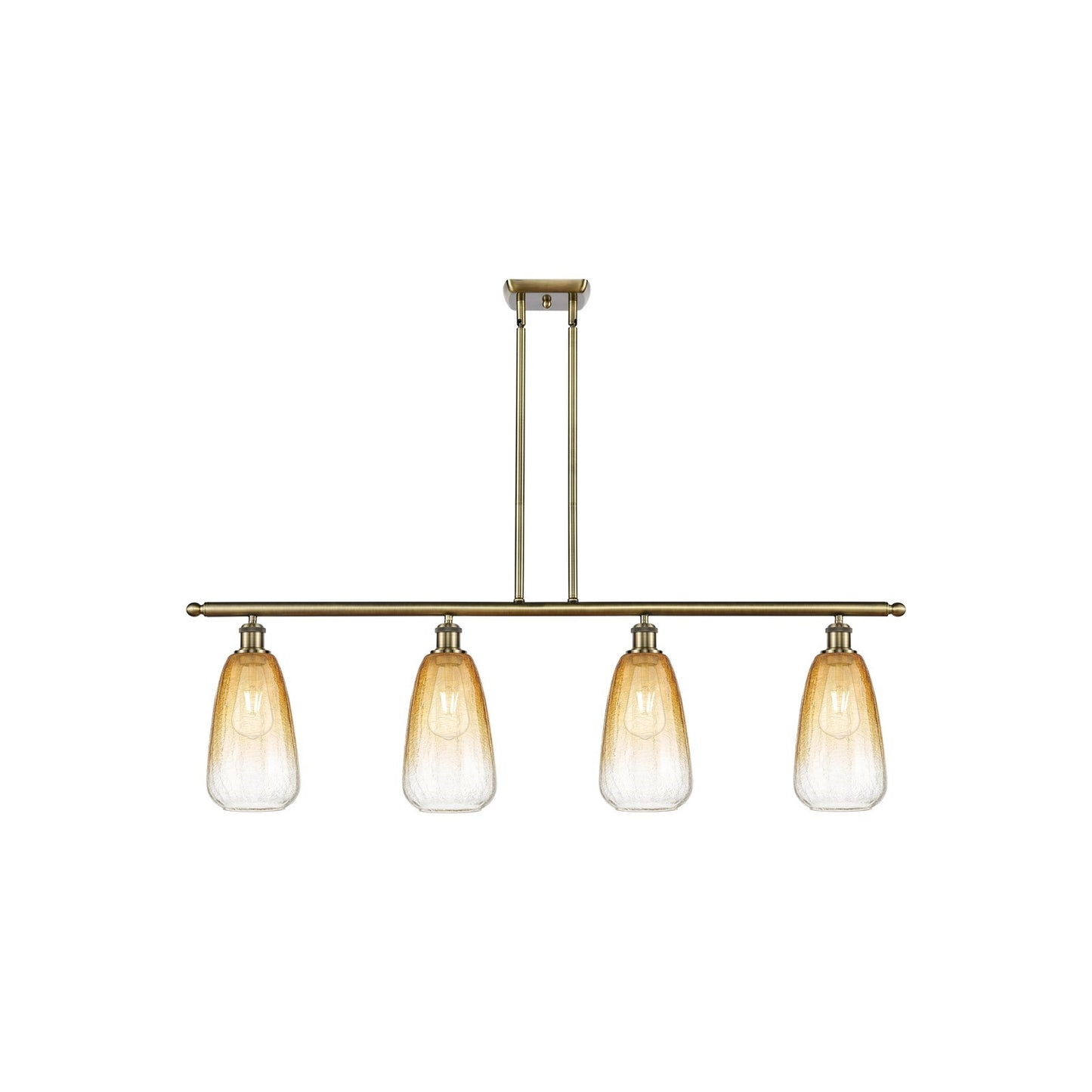 Innovations Brookhaven Almond 4Lt 48", Antique Brass