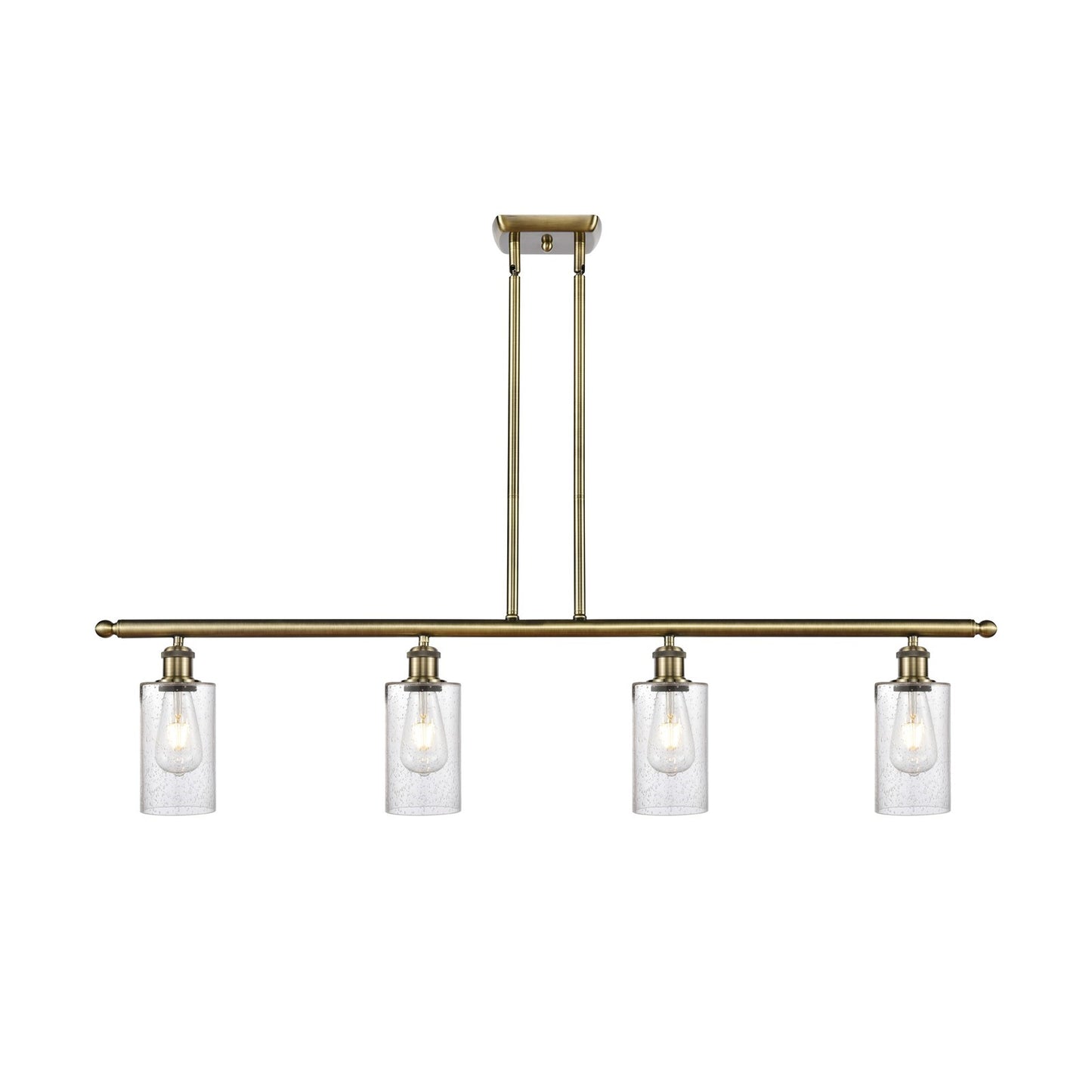 Innovations Clymer 4Lt 48" Island Lt, Antique, Antique Brass