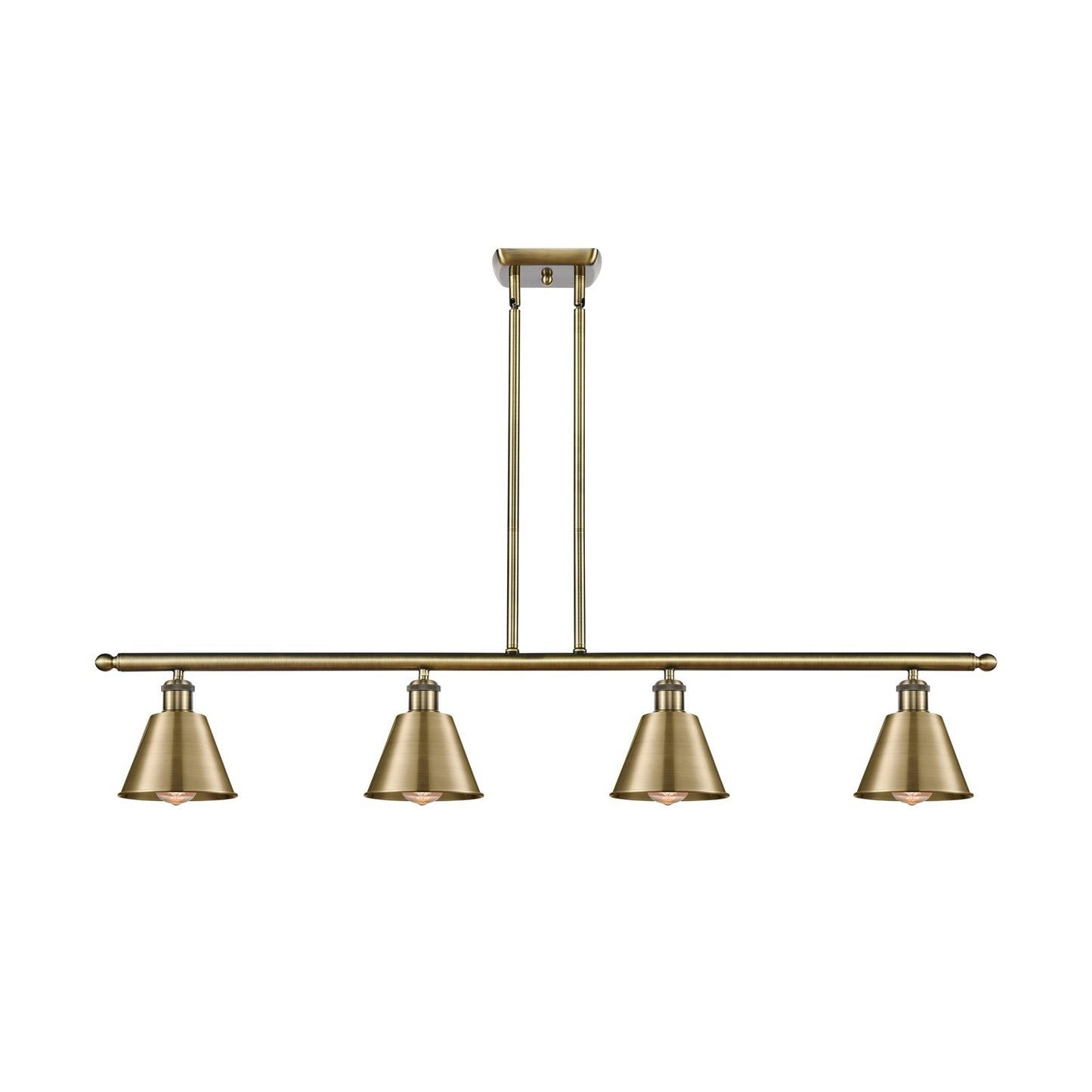 Innovations Smithfield 4Lt 48" Island Lt, Antique Brass