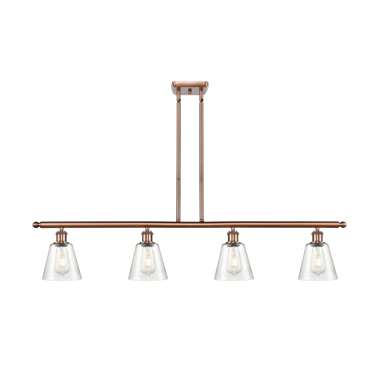 Innovations Caton 4Lt 48" Island Lt, Antique, Antique Copper