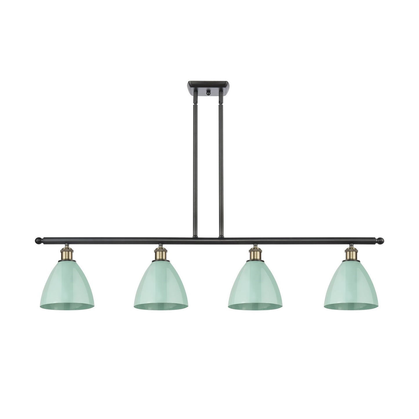 Innovations Plymouth 4Lt 48", Blk Antique Brass