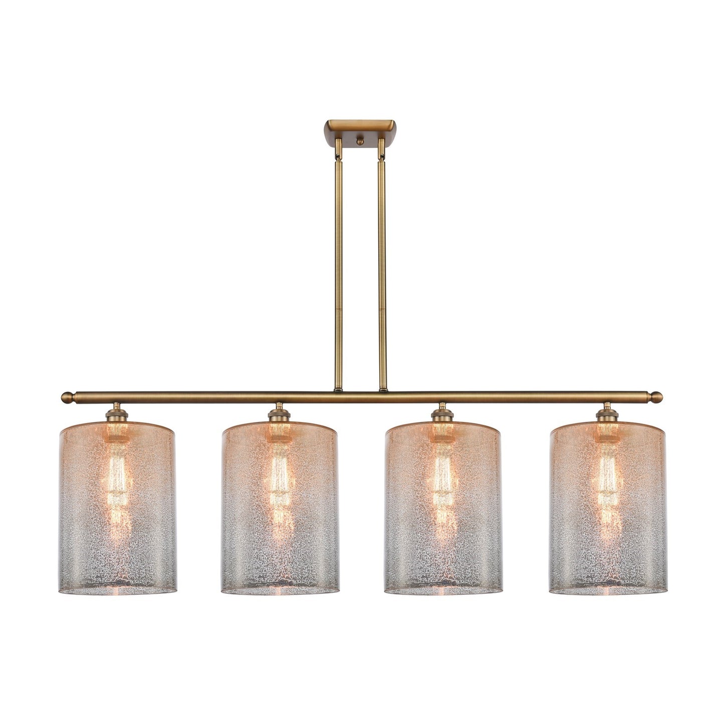 Innovations Cobbleskill 4Lt 48" Island Lt, Brushed Brass