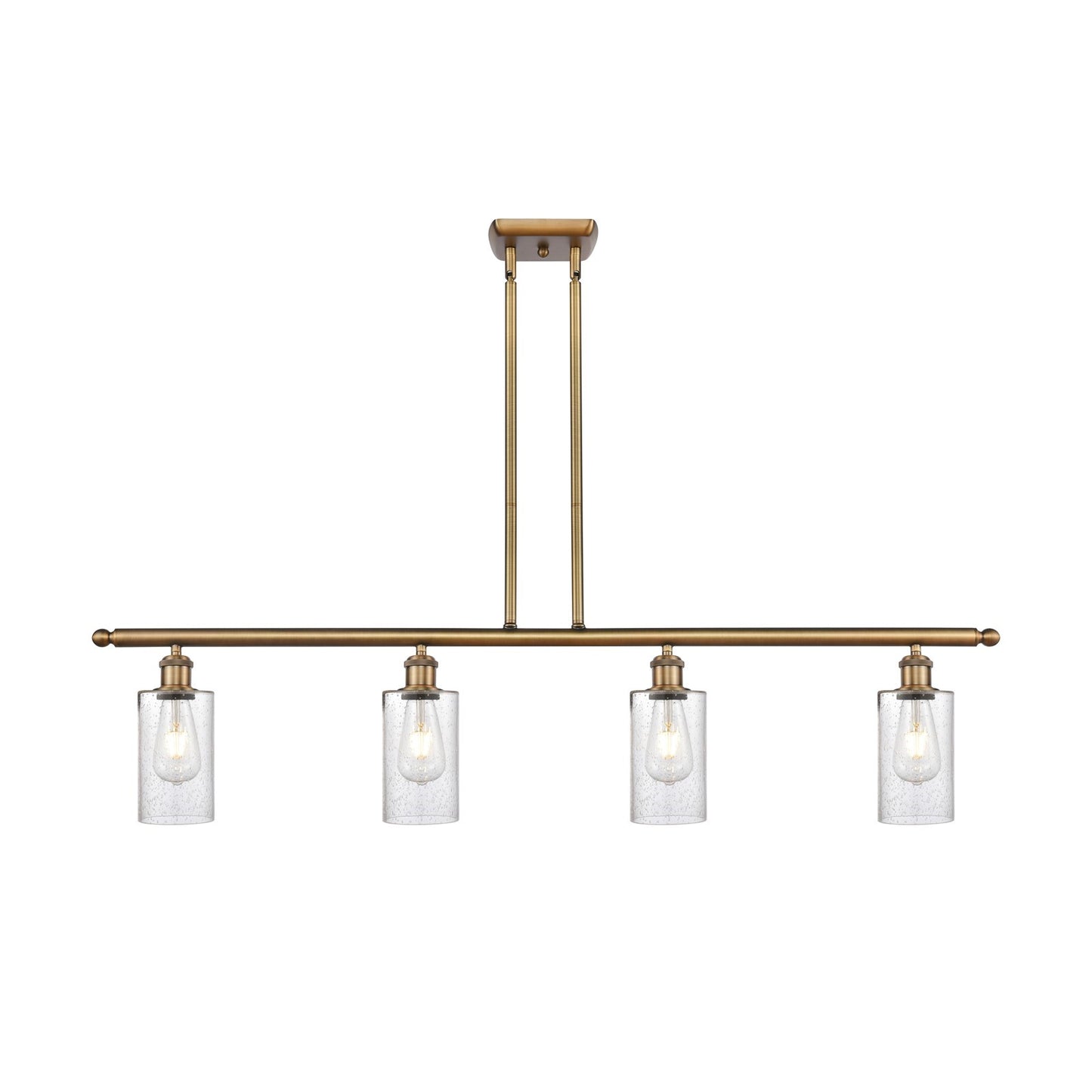 Innovations Clymer 4Lt 48" Island Lt, Brushed, Brushed Brass