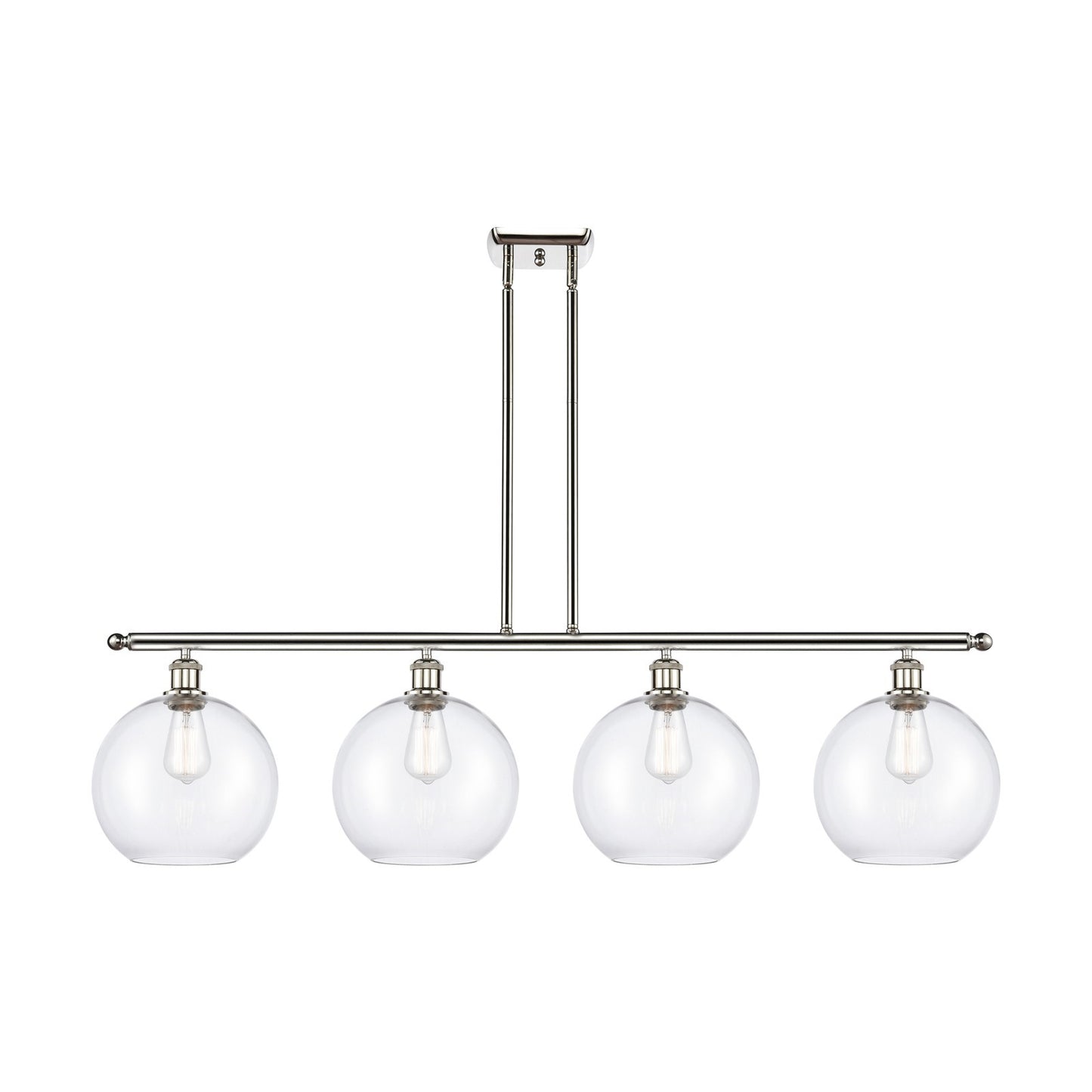 Innovations Athens 4Lt 48.25" Island Lt, Polished Nickel