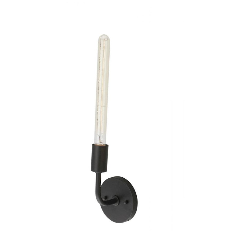 Innovations Lighting Auralume Karima 1 Light Sconce, Matte Black