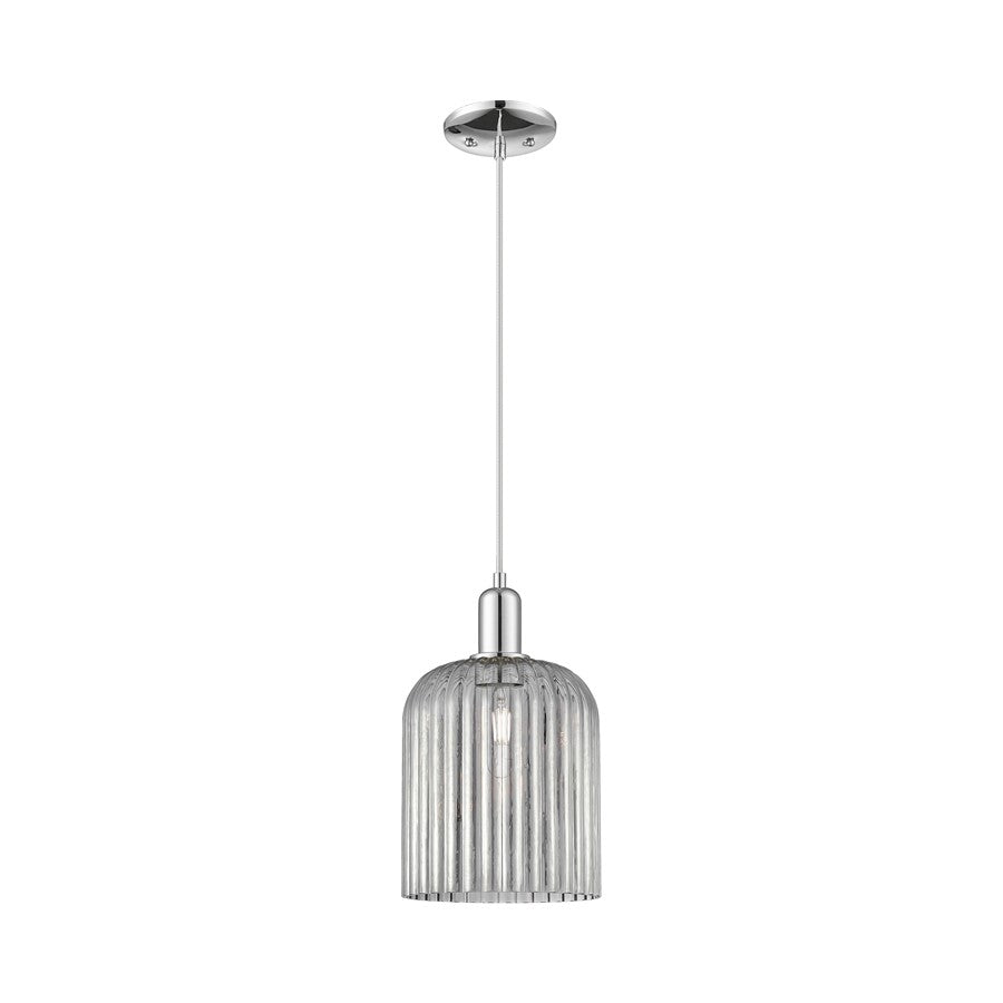 Innovations Bridal Veil 1Lt 8" Cord Mini Pendant, Chrome/SM - 716-1P-PC-G559-8SM
