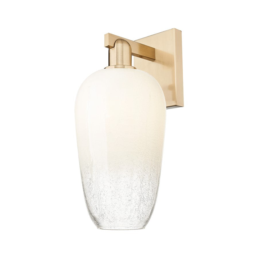 Innovations Brookhaven Flute 1Lt 7" Sconce, CBZ/Opal