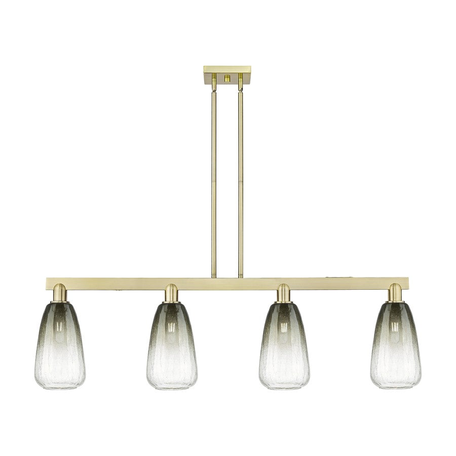 Innovations BH Almond 4Lt 48" Stem Island, AB/SL - 716-4I-AB-G480-6SL