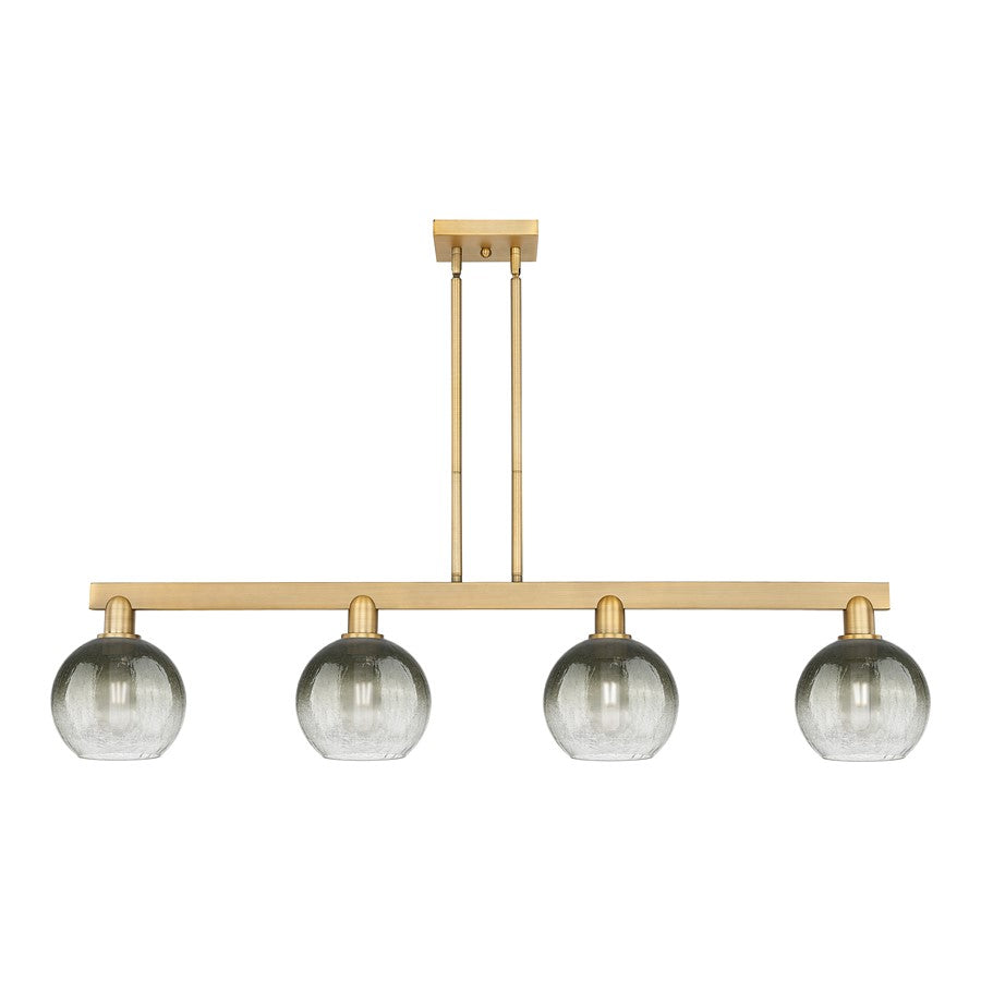 Innovations BH Globe 4Lt 48" Stem Island, BB/SL - 716-4I-BB-G483-8SL