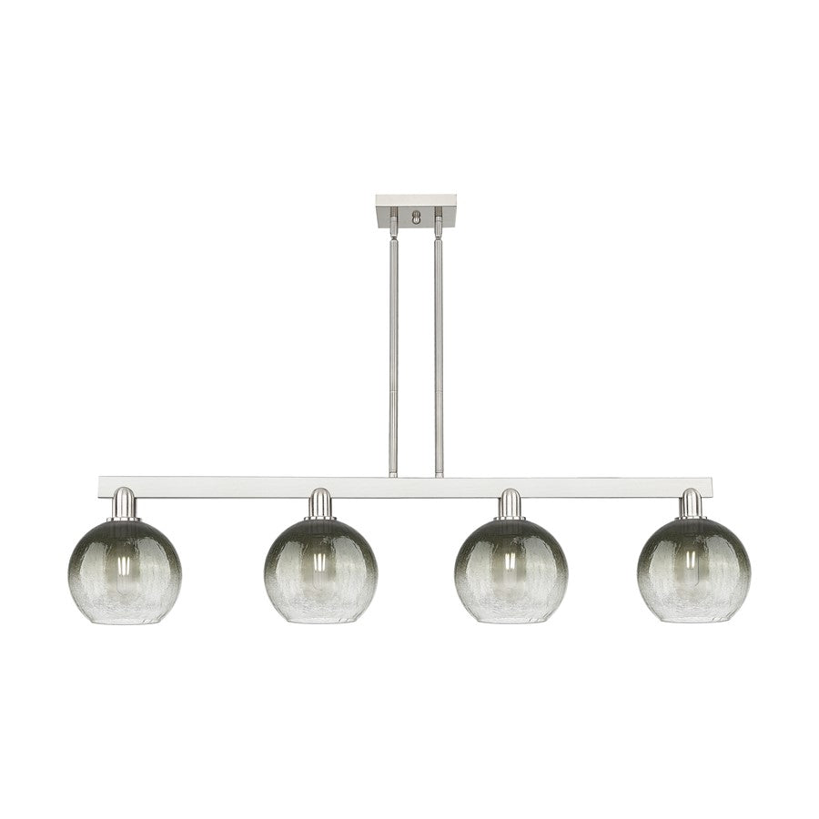 Innovations BH Globe 4Lt 48" Stem Island, SN/SL - 716-4I-SN-G483-8SL