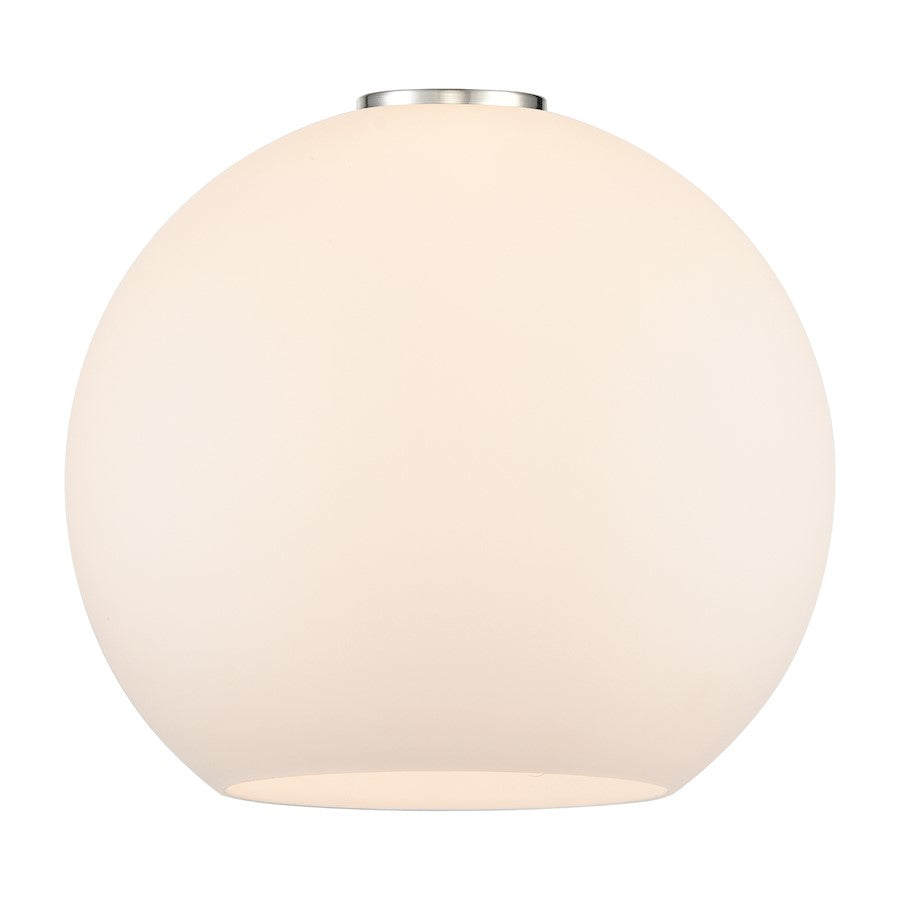 Innovations Large Athens 10" Light Glass, Frosted Sphere