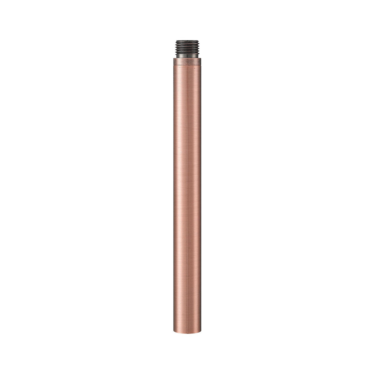 Innovations ST-6M-AC 6in Antique Copper Threaded Stem | Transitional Steel Replacement Part | Pendant & Chandelier Accessory | Model ST-6M-AC