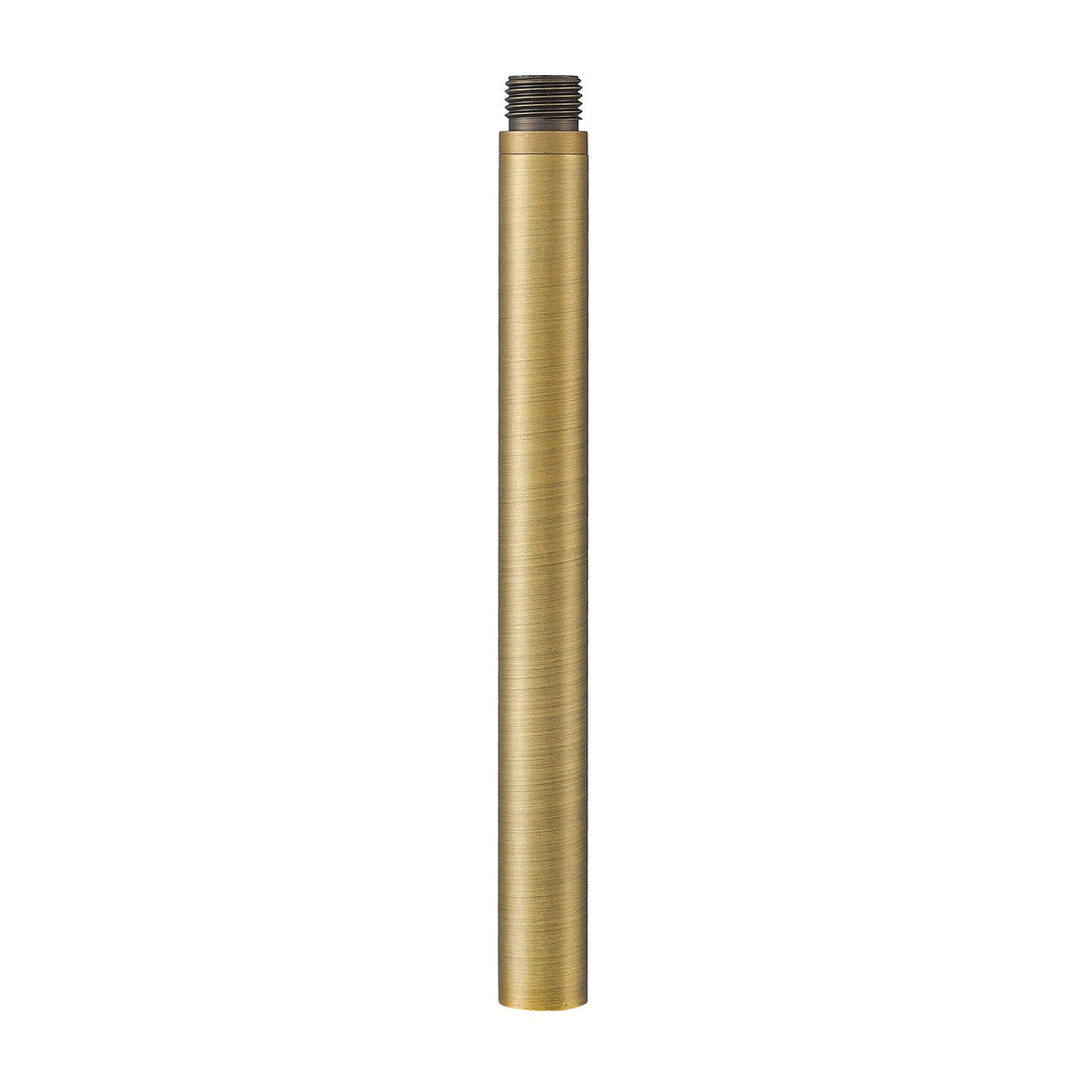 Innovations Lighting ST-6M 6in Threaded Replacement Stem | Brushed Brass Steel | Pendant & Chandelier Extension | 0.75 x 6 in | Model ST-6M-BB