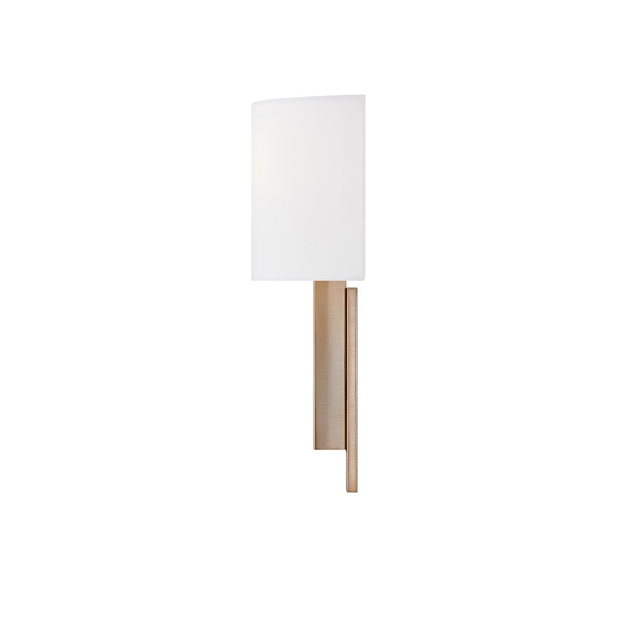 1 Light Rectangle Wall Sconce