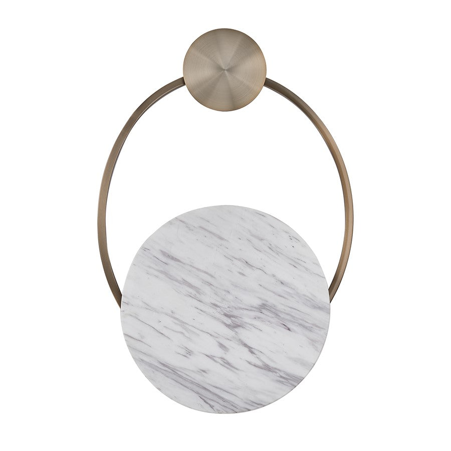 Kalco Lighting Spilla 1 Light Wall Sconce, Brushed Champagne Gold