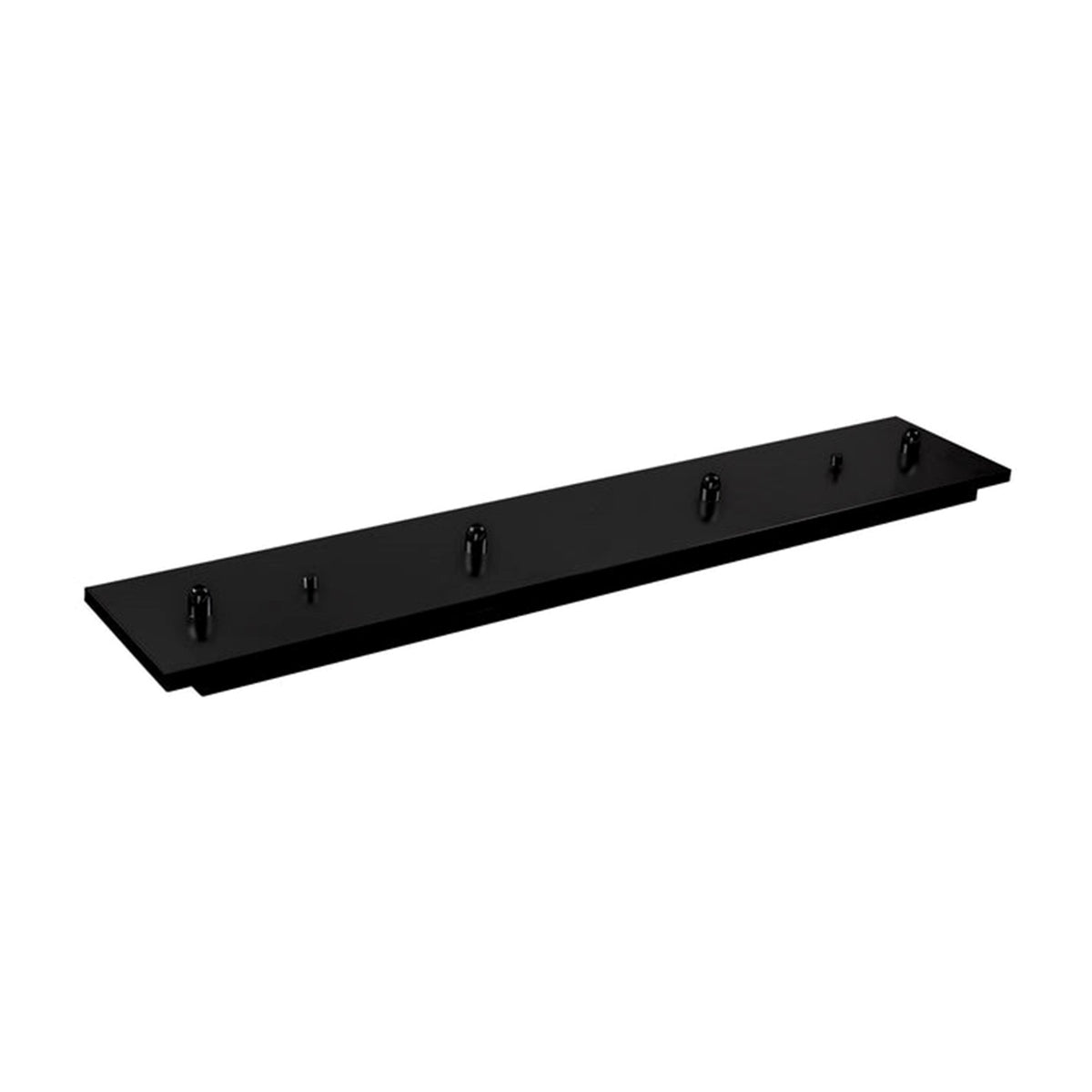 Kuzco Canopy 27in Track Lighting Canopy | Black Metal | Living Room & Hallway Multi-Pendant Hub | 27.5 x 5.12 x 1 in | Model CNP04AC-BK