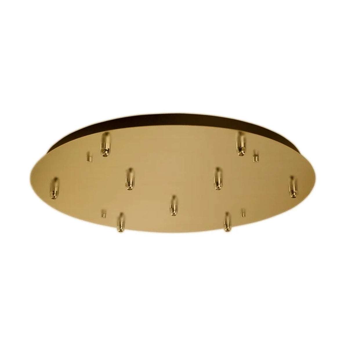 Kuzco Canopy 09 17.75in LED Canopy | Brushed Gold Metal | Dry Location Multi-Pendant Canopy | 17.75 x 1 in | Model CNP09AC-BG