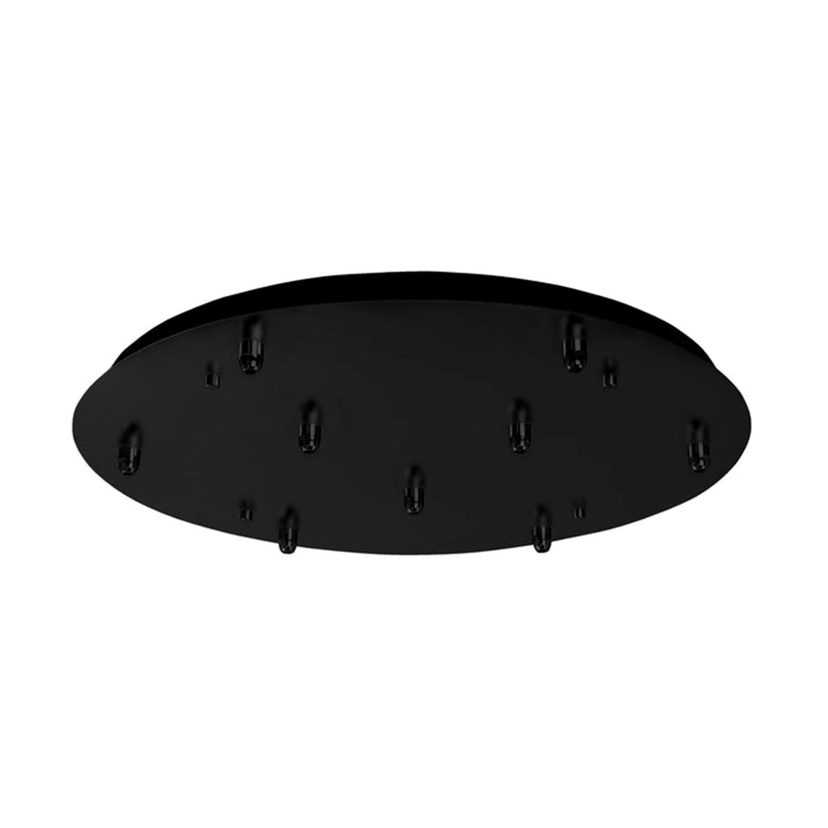 Kuzco Canopy 09 18in Round LED Canopy | Black | Track Lighting Canopy | 17.75 Dia x 1 in | Model CNP09AC-BK