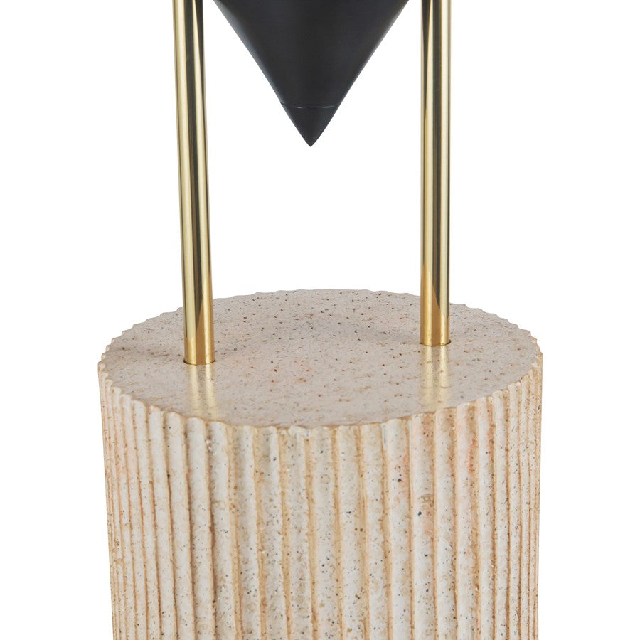 Kuzco Versus 67" Black Floor Lamp, Urban Bronze
