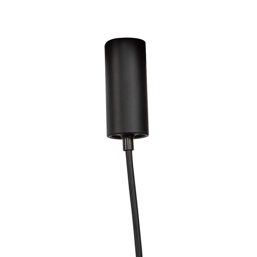 Kuzco Nio 45" Black Dimmable LED Linear Pendant, Black