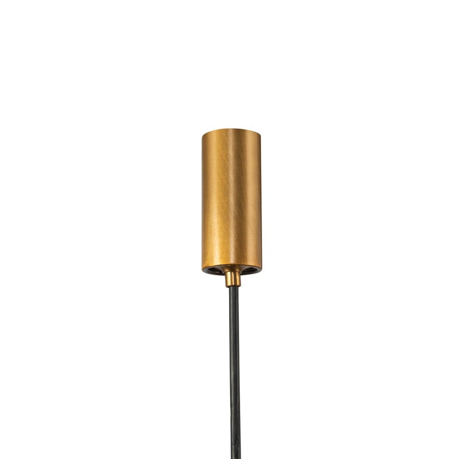 Kuzco Nio 45" Brass Dimmable LED Linear Pendant, Vintage Brass