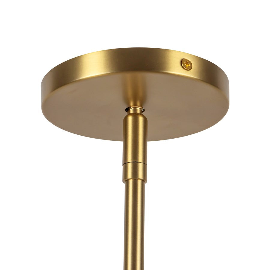 Kuzco Beckett 49" Gold Linear Pendant, Brushed Gold