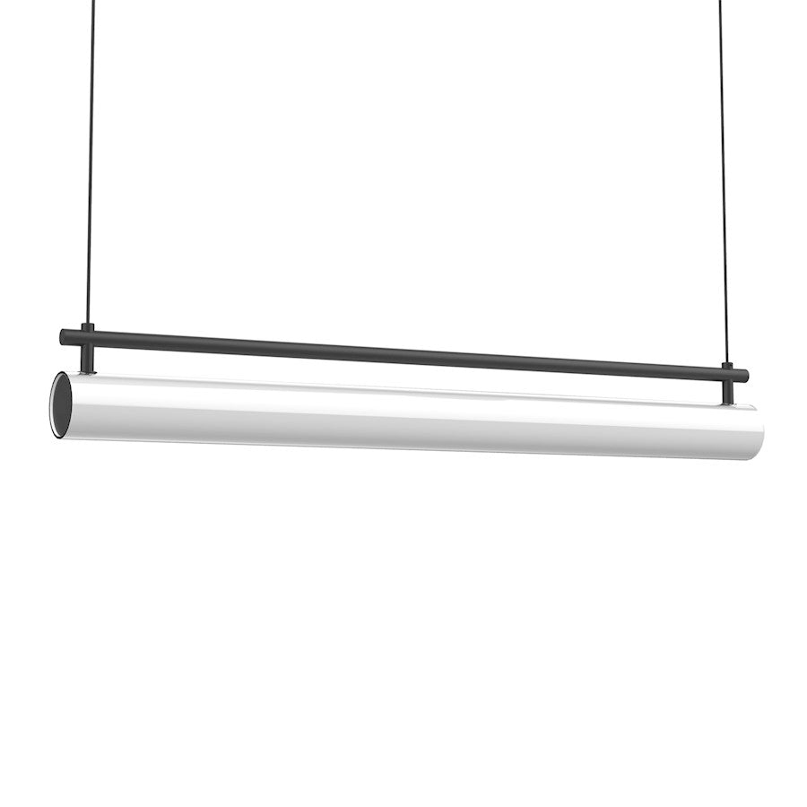 Kuzco Gramercy 30" LED Linear Pendant, Black/Frosted - LP70130-BK