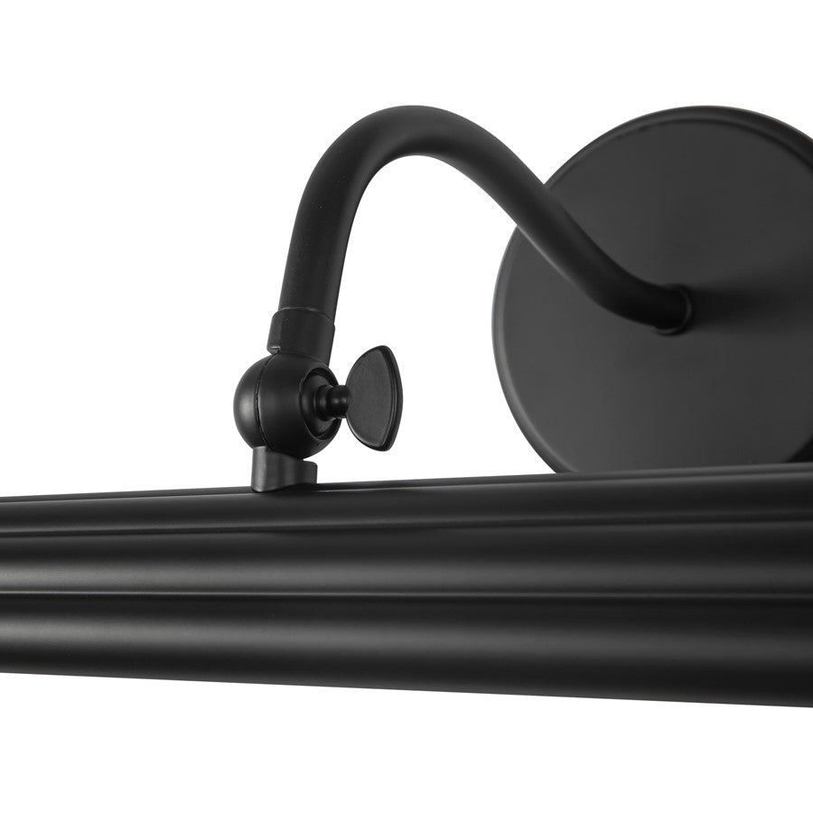 Kuzco Dottie 14" Black Dimmable LED Picture Lt, Matte Black