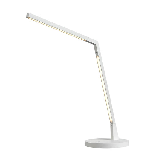 Kuzco Miter 17" LED Table Lamp, White/White Acrylic Diffuser - TL25517-WH