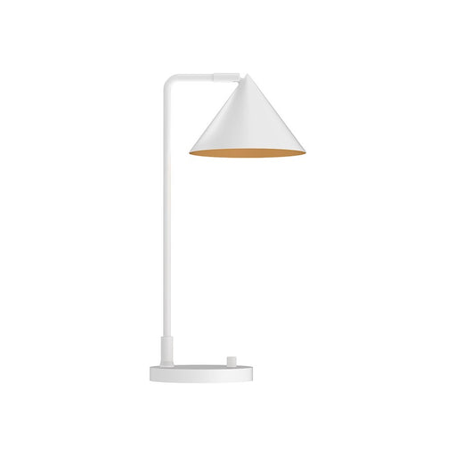 Alora Mood Remy 1 Light 20" Table Lamp, White - TL485020WH