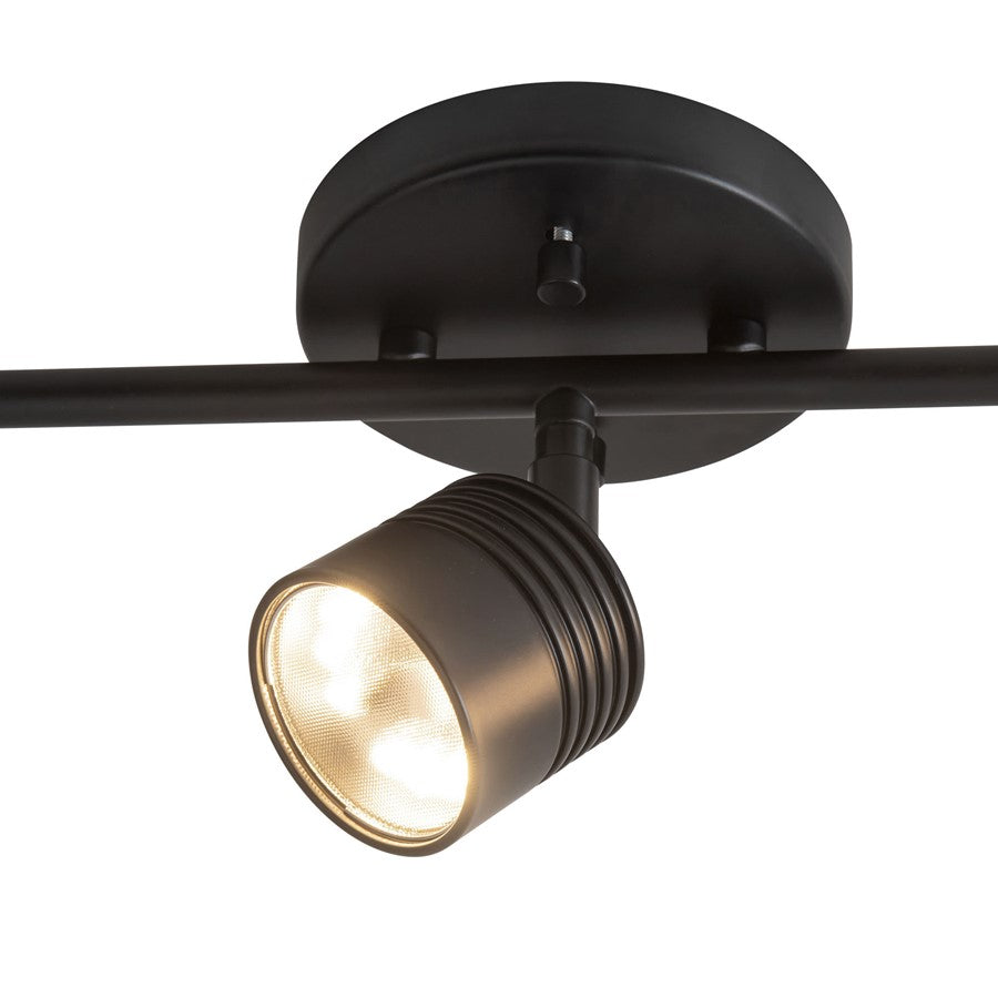 Kuzco Denson 36" Black Dimmable LED Adj Spotlight Track Lt, Black