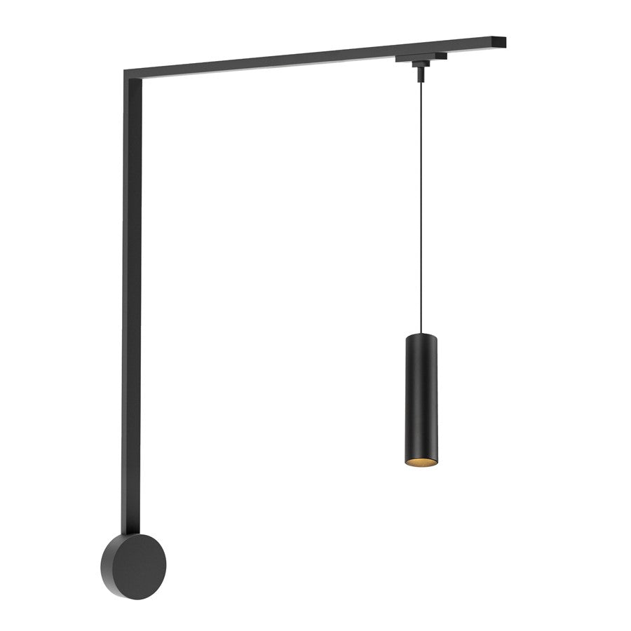 Kuzco Remuda 2" Black Dimmable LED Trilo Wall Kit 4000K, Blk - TR1W4-P71602-BK