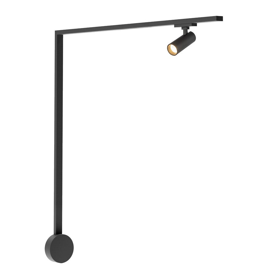 Kuzco Paolo 2" Black Dimmable LED Trilo Wall Kit 4000K, Blk - TR1W4-S25925-BK