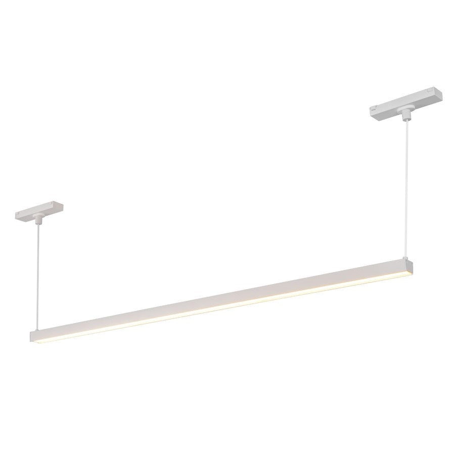 Kuzco Mira 33" Trilo Track Linear Pendant, 4000K, White - TRL28133-WH-4K