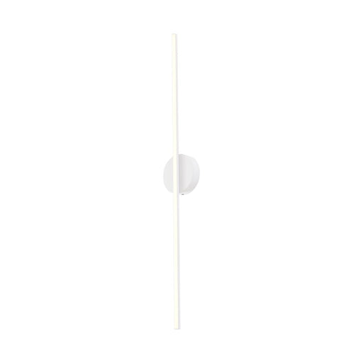Kuzco Chute 47" LED Wall Sconce, White/White Acrylic Diffuser - WS14947-WH
