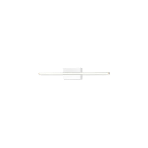 Kuzco Vega Minor 24" LED Wall Sconce, White/White Acrylic Diffuser - WS18224-WH
