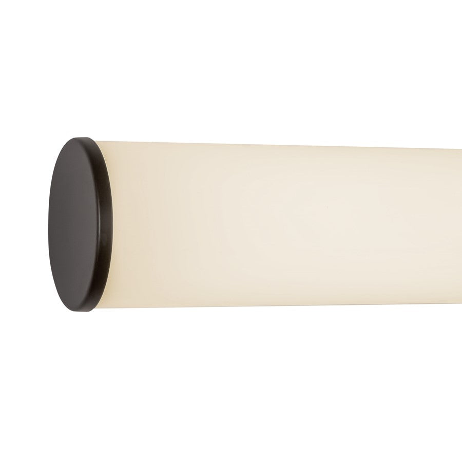 Kuzco Rico 24" Black Dimmable LED Wall Sconce, Black