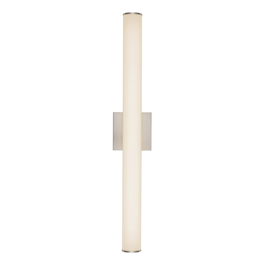 Kuzco Rico 30" Silver Dimmable LED Wall Sconce, Brushed Nickel