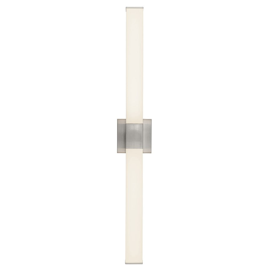 Kuzco Vivi 36" Silver Dimmable LED Wall Sconce, Brushed Nickel