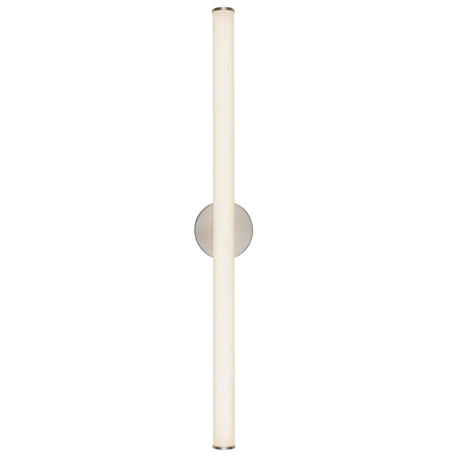 Kuzco Vire 36" Silver Dimmable LED Wall Sconce, Brushed Nickel