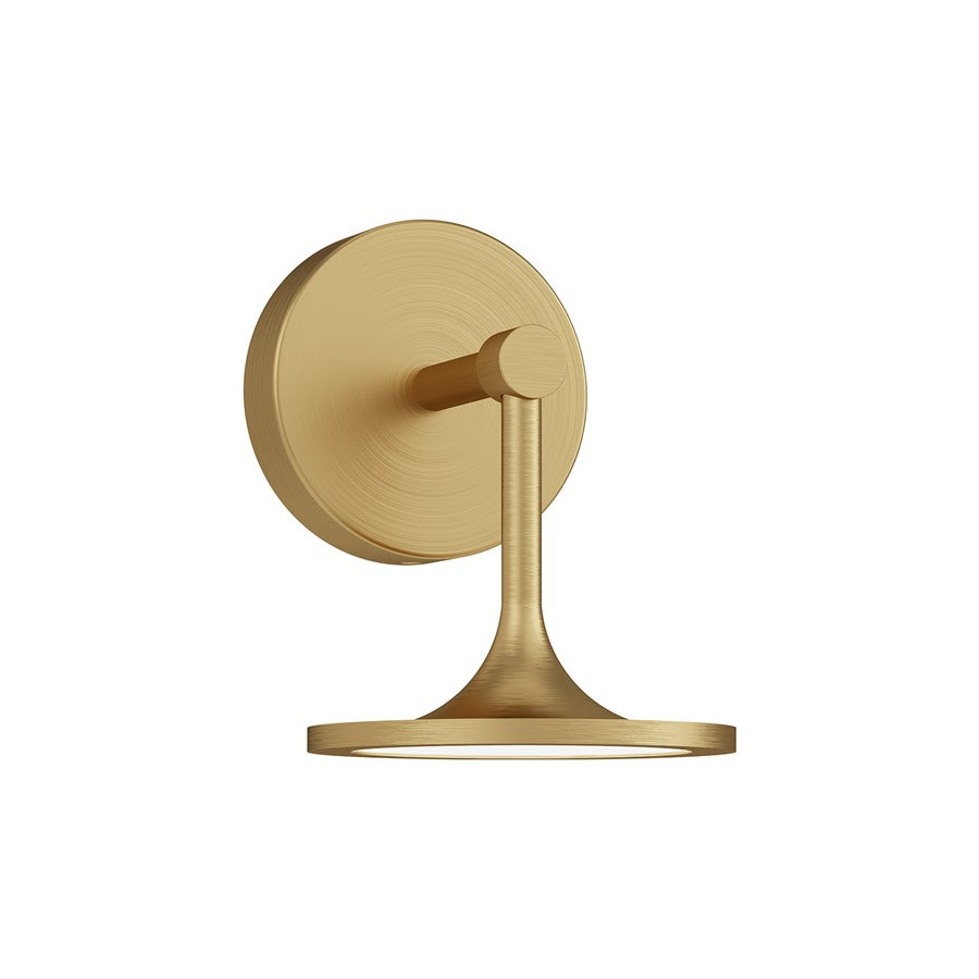 Alora Mood Issa 6" LED Wall/Vanity Light, Brushed Gold