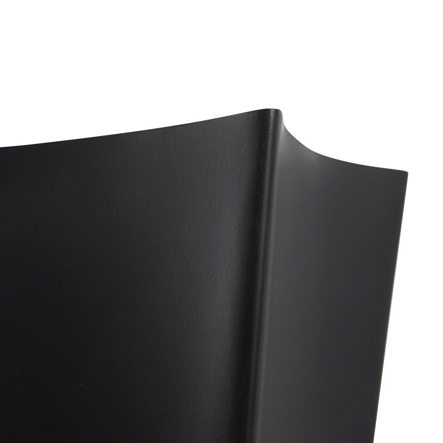 Kuzco Shelton 10" Black Bathroom Vanity Light, Matte Black