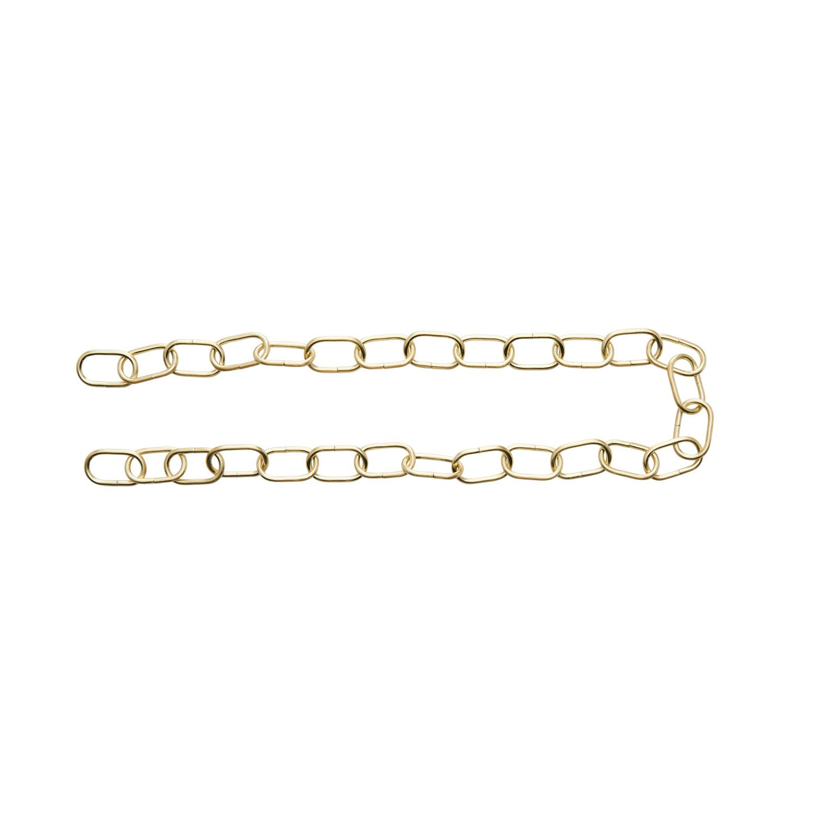 Kichler 36in Standard Gauge Chain | Champagne Gold Steel | Lighting Accessory for Pendants & Chandeliers | 36 x 1 in | Model 2996CG