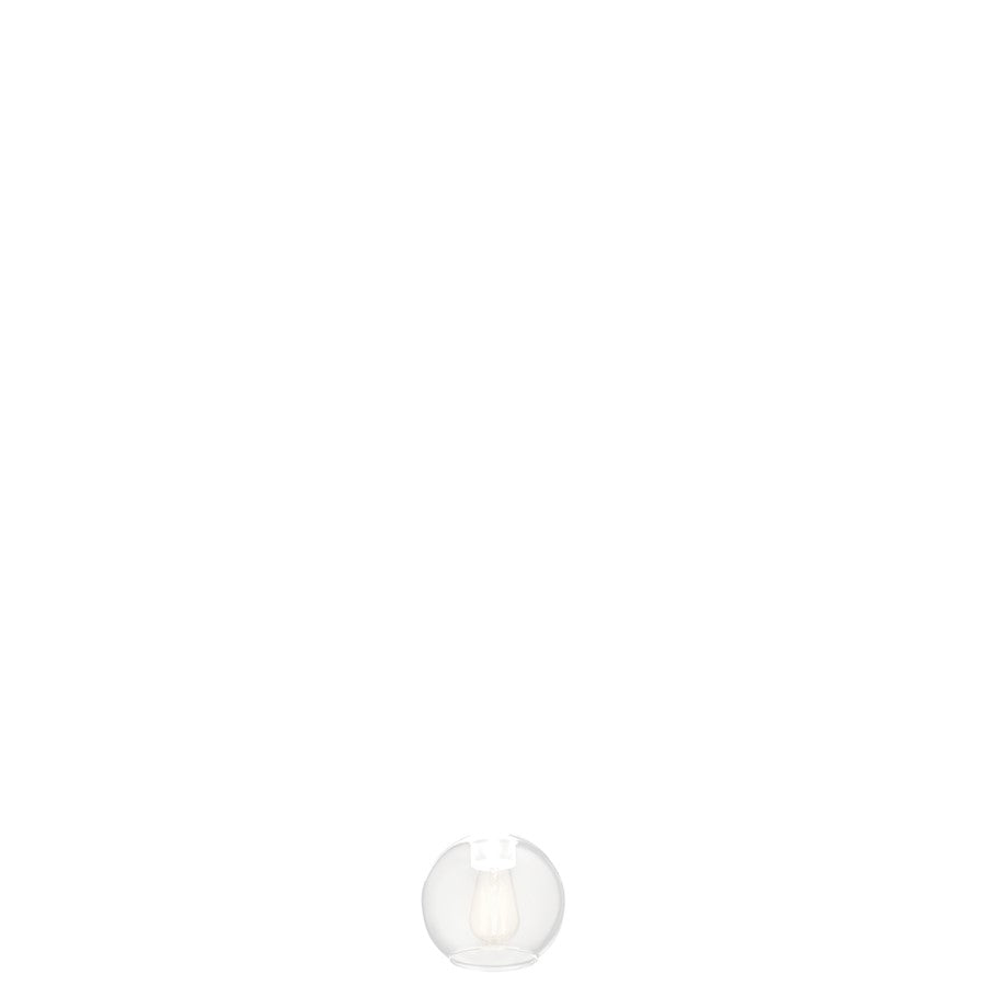 1 Light Pendant, Brushed Nickel