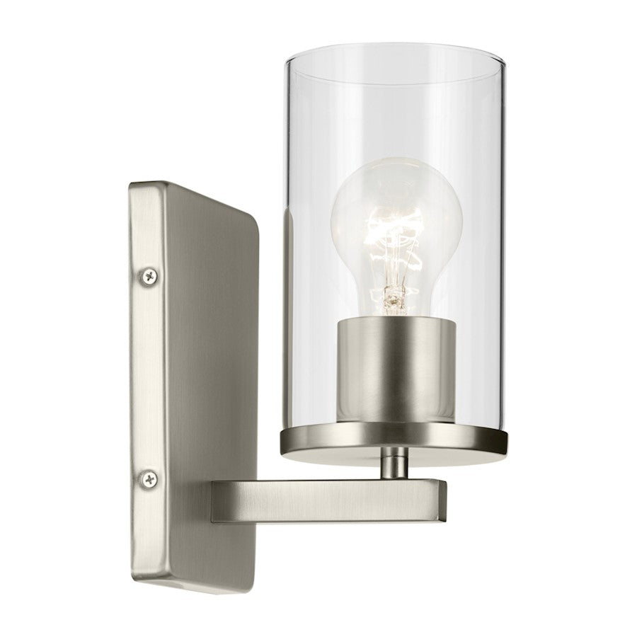 1 Light Cylinder 9.25" Wall Sconce