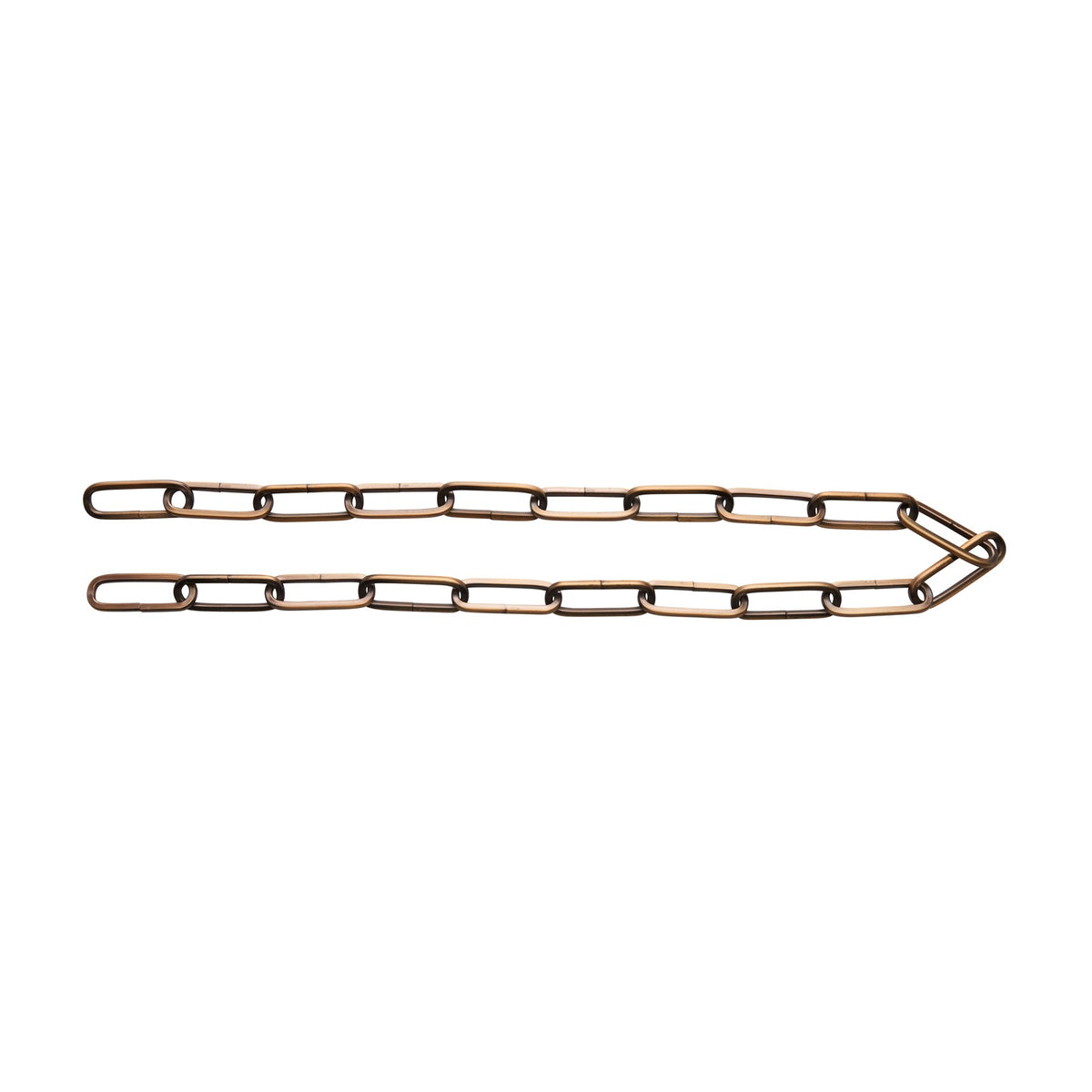 Kichler Accessory Chain | Natural Brass Steel | 1 in Wide | Model 4921NBR