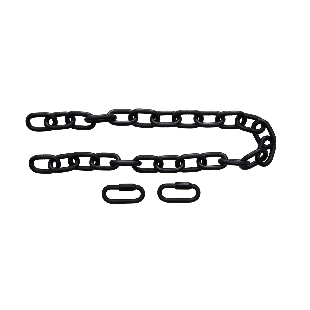 Kichler Extra Heavy Gauge 36in Ceiling Chain | Black Steel | Pendant & Chandelier Hanging | 36 x 1.5 in | Model 4930BK