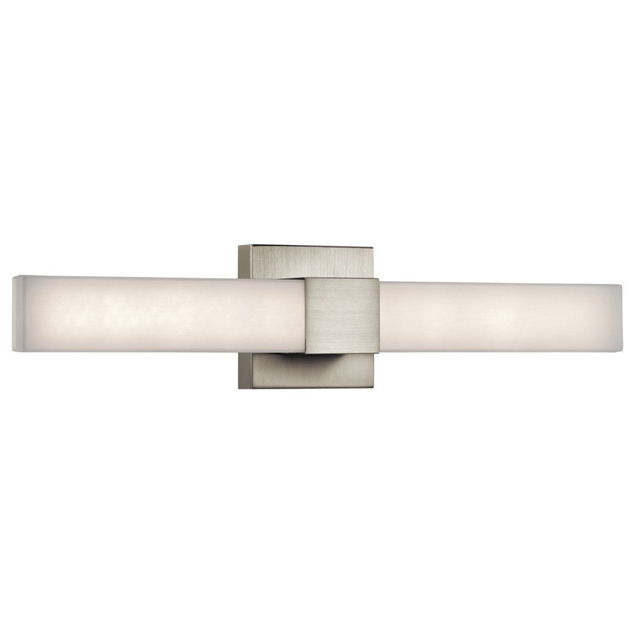 Kichler Neltev 1 Light 24" Linear Bath Light, Satin Nickel