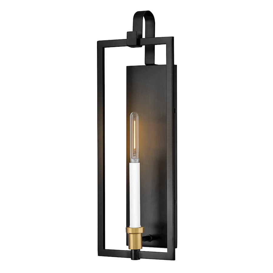 Lark Stassi 1 Light 4" Sconce, Black - 84210BK