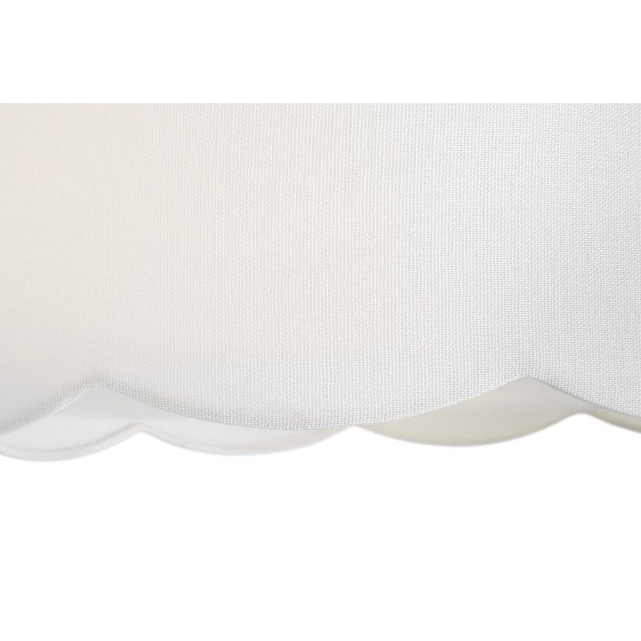 Lark Bliss 2 Light 14" Semi-Flush Mount, Black/Inside Etched